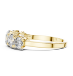 Five Stone Round Diamond Engagement Ring 2.45 CTW