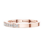 Half Eternity Diamond Wedding Band 0.26 CTW