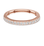 Half Eternity Diamond Wedding Band 0.26 CTW