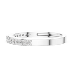 Half Eternity Diamond Wedding Band 0.26 CTW