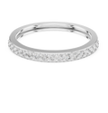 Half Eternity Diamond Wedding Band 0.26 CTW
