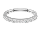 Half Eternity Diamond Wedding Band 0.26 CTW