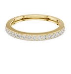 Half Eternity Diamond Wedding Band 0.26 CTW