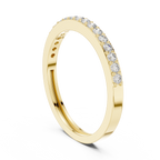 Half Eternity Diamond Wedding Band 0.26 CTW