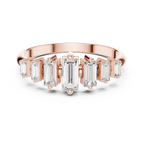 0.58 CT Multi Baguette Diamond Anniversary Ring
