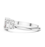 0.58 CT Multi Baguette Diamond Anniversary Ring