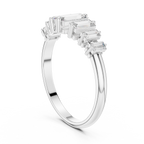 0.58 CT Multi Baguette Diamond Anniversary Ring