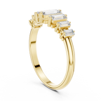 0.58 CT Multi Baguette Diamond Anniversary Ring