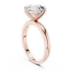2.10 CT Round Brilliant Cut Solitaire Engagement Ring