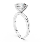 2.10 CT Round Brilliant Cut Solitaire Engagement Ring