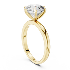 2.10 CT Round Brilliant Cut Solitaire Engagement Ring