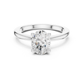 Oval Cut Solitaire Engagement Ring