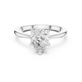 Pear Cut Solitaire Engagement Ring