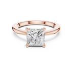 Princess Cut Solitaire Engagement Ring