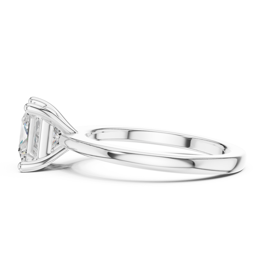 Princess Cut Solitaire Engagement Ring