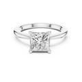 Princess Cut Solitaire Engagement Ring