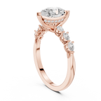 1.60 CT Pear Cut Diamond Three Stone Engagement Ring