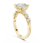 2.00 CT Round Brilliant Diamond Three Stone Engagement Ring