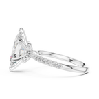 1.50 CT Marquise Cut Diamond Marquise Side Stone Engagement Ring