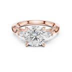 2.38 CT Round Brilliant Three-Stone Diamond Engagement Ring