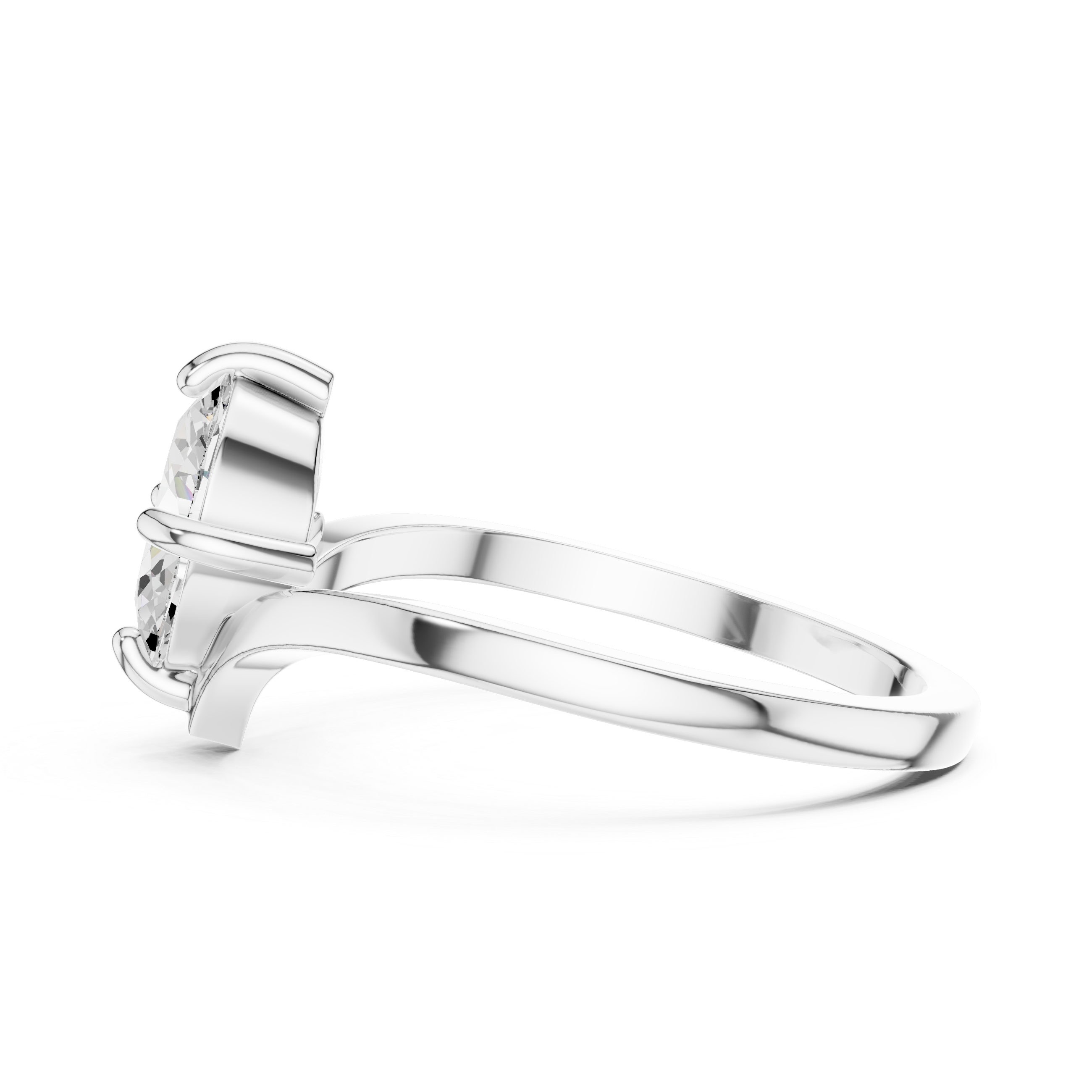 0.90 CT Solitaire Oval Diamond Engagement Ring