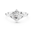 0.90 CT Solitaire Oval Diamond Engagement Ring