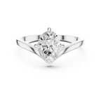 0.90 CT Solitaire Oval Diamond Engagement Ring