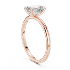 Emerald Cut Solitaire Engagement Ring