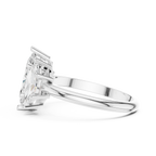 Three Stone Marquise Diamond Engagement Ring