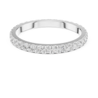 Minimalist Diamond Eternity Wedding Band Ring