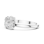 Five Oval Cut Diamond Anniversary Ring in Rose Gold