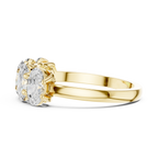 Five Oval Cut Diamond Anniversary Ring in Rose Gold
