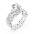 Pear Cut Multi-Row Diamond Statement Ring