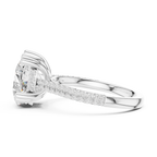 White Éterna Heart Ring