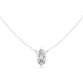 2.50 CT Marquise Cut Solitaire Diamond Pendant Necklace