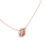 2.50 CT Oval Cut Solitaire Diamond Pendant Necklace