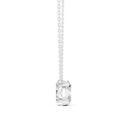 2.50 CT Oval Cut Solitaire Diamond Pendant Necklace