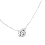 2.50 CT Round Brilliant Cut Solitaire Diamond Pendant Necklace