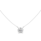 2.50 CT Round Brilliant Cut Solitaire Diamond Pendant Necklace