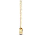 2.50 CT Marquise Cut Bezel Solitaire Diamond Pendant Necklace