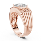 2.30 CT Princess Cut Solitaire Men's Diamond Ring