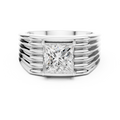 2.30 CT Princess Cut Solitaire Men's Diamond Ring