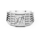 2.30 CT Princess Cut Solitaire Men's Diamond Ring