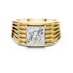 2.30 CT Princess Cut Solitaire Men's Diamond Ring