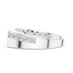 0.55 CT Round Diamond Men's Signet Ring