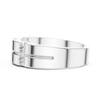 0.39 CT Six Stone Diamond Men's Wedding Ring