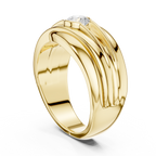 0.47 CT Solitaire Diamond Men's Statement Ring