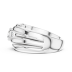 0.47 CT Solitaire Diamond Men's Statement Ring