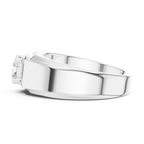 0.85 CT Solitaire Diamond Men's Signet Ring