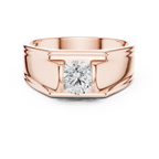 1.00 CT Channel Set Diamond Men's Ring
